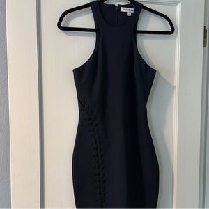 Elizabeth and James Midnight Backless Dress